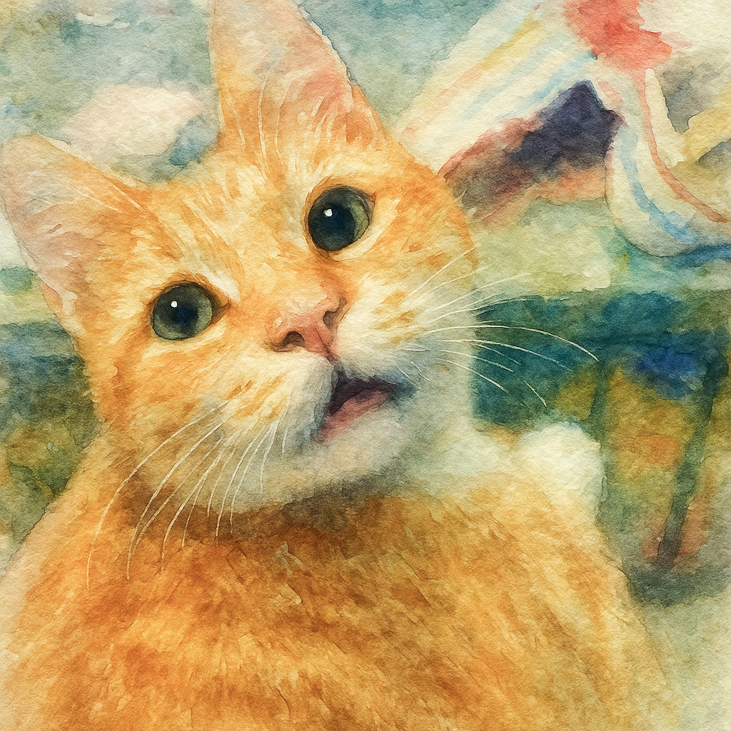 Watercolor landscape 1